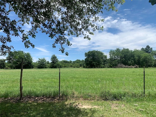 707 Cherry Dr, Groesbeck, TX 76642 - view of yard with a view of rural / pastoral area