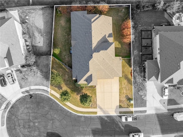 drone / aerial view