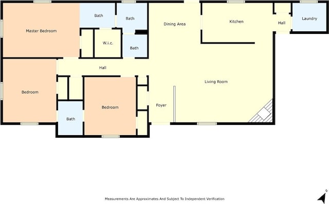 103 Spring Lake Dr, Waco, TX 76705 - view of floor plan / room layout