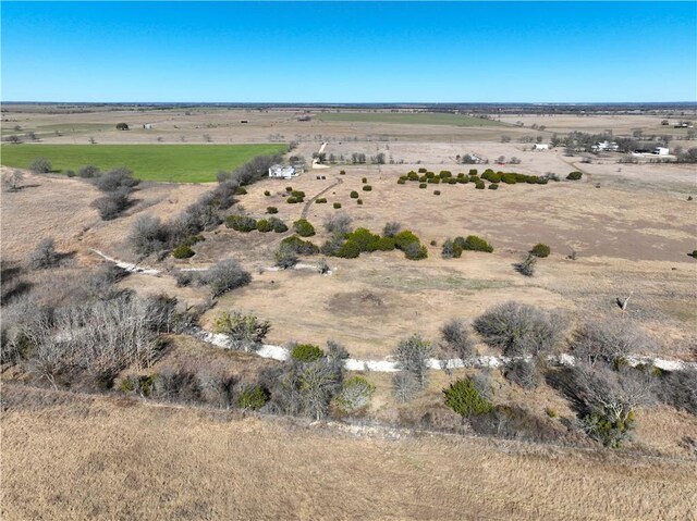 2867 Fm 217, Valley Mills, TX 76689 - birds eye view of property featuring a rural view