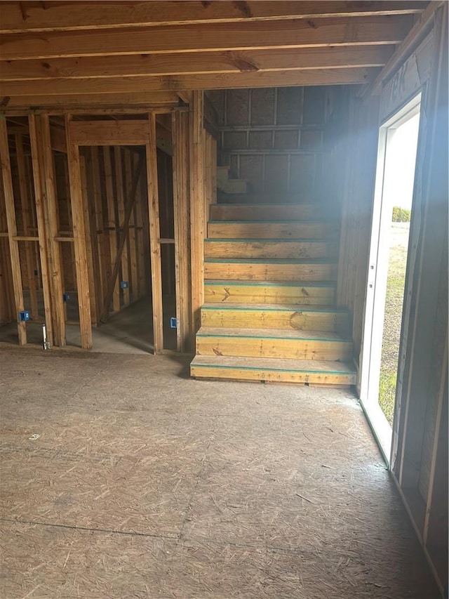 2867 Fm 217, Valley Mills, TX 76689 - basement with stairs