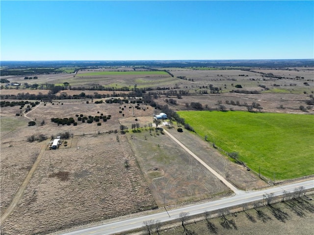 2867 Fm 217, Valley Mills, TX 76689 - bird's eye view featuring a rural view