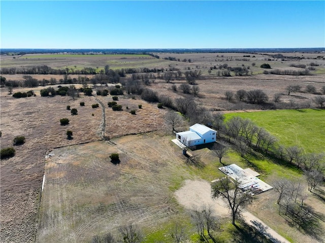 2867 Fm 217, Valley Mills, TX 76689 - birds eye view of property featuring a rural view