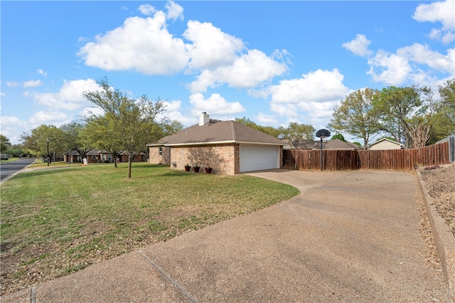 301 Whispering Meadows Dr, Hewitt, TX 76643 - view of property exterior featuring concrete driveway, brick siding, and a garage