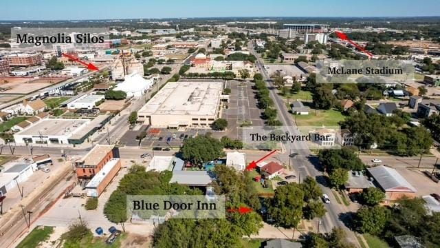drone / aerial view