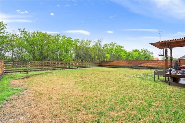 107 Indian Trails Rd, Riesel, TX 76682 - view of yard with fence