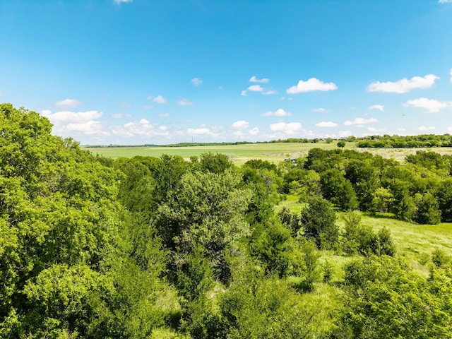 view of landscape with a rural view