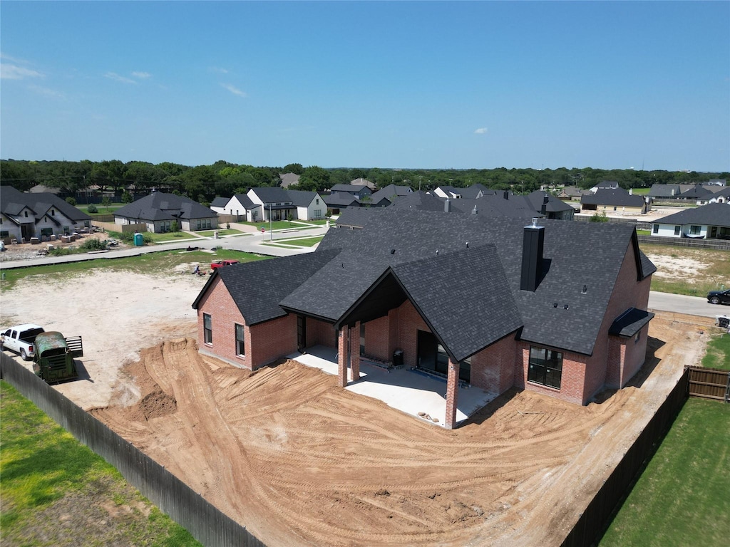14000 Rw Ct, Woodway, TX 76712 - aerial perspective of suburban area