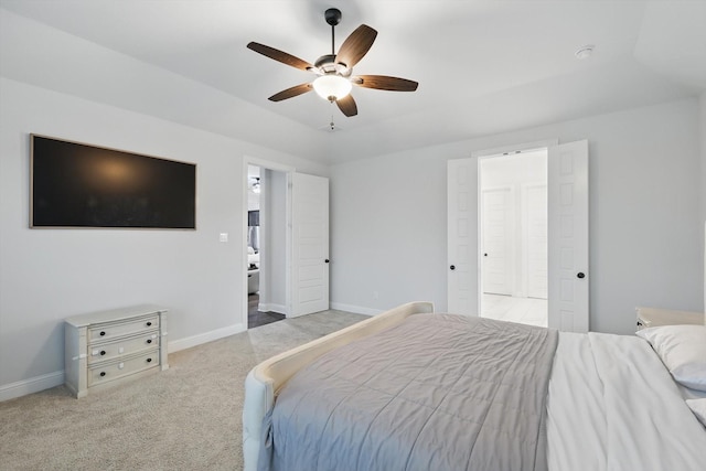 2905 Shires Dr, Mansfield, TX 76084 - carpeted bedroom featuring baseboards and ceiling fan