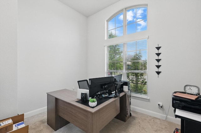 2905 Shires Dr, Mansfield, TX 76084 - office area with light colored carpet and baseboards