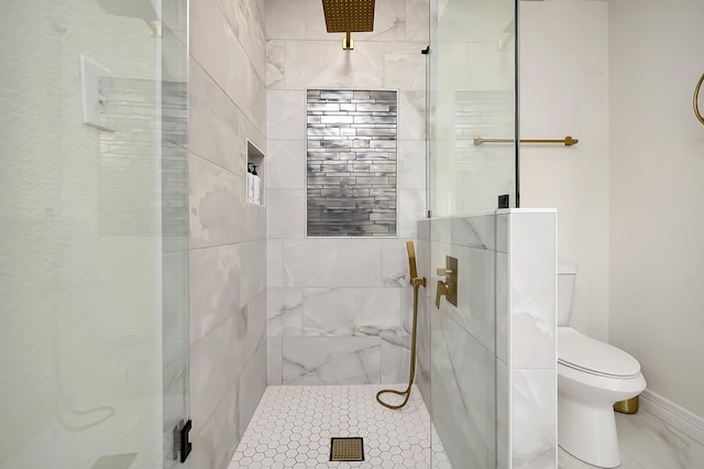 6837 Briar Rd, Azle, TX 76020 - full bath with a stall shower and toilet