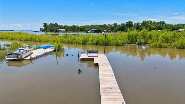 6837 Briar Rd, Azle, TX 76020 - dock with a water view
