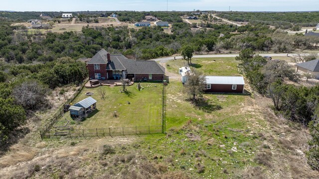 drone / aerial view