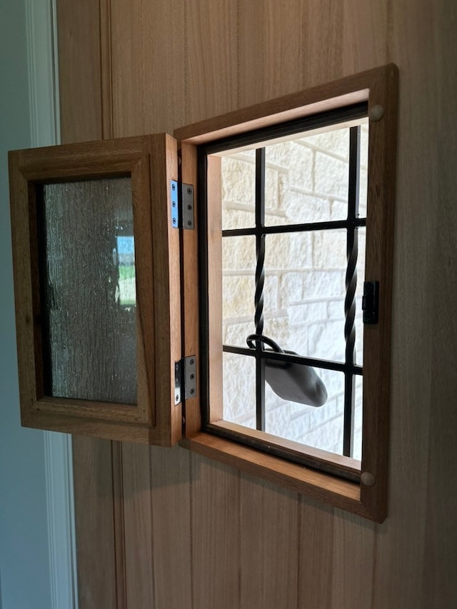 view of room details