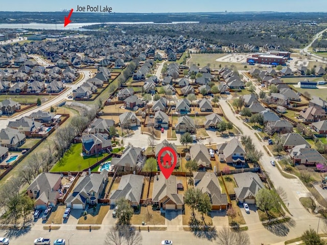 4406 Winding Glen Ln, Mansfield, TX 76063 - aerial view of property's location with nearby suburban area