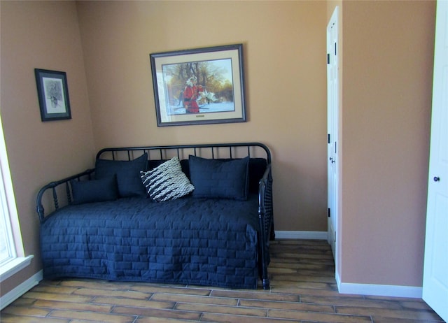 1430 State Highway 87 S, Hemphill, TX 75948 - bedroom with baseboards and wood finished floors