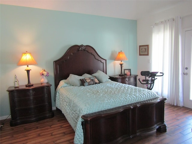 1430 State Highway 87 S, Hemphill, TX 75948 - bedroom featuring wood finished floors