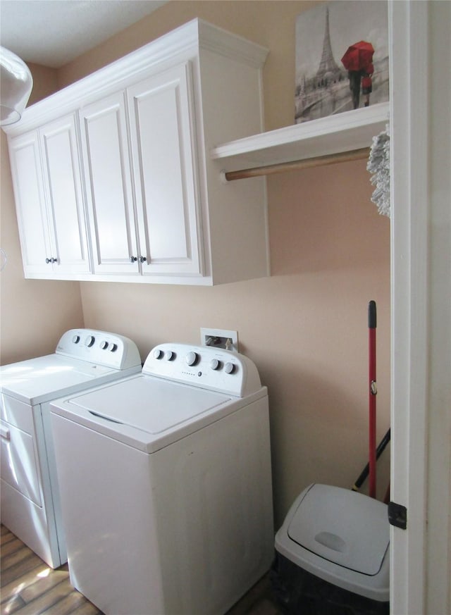 1430 State Highway 87 S, Hemphill, TX 75948 - laundry room with cabinet space and washer and dryer
