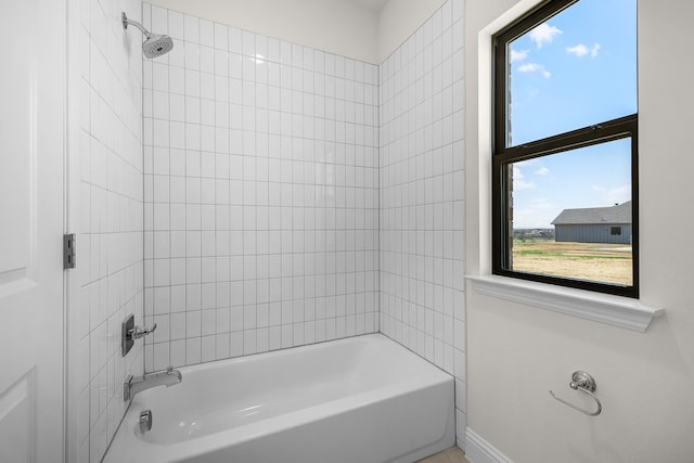 405 Red Roan Rdg, Brock, TX 76087 - bathroom featuring bathing tub / shower combination