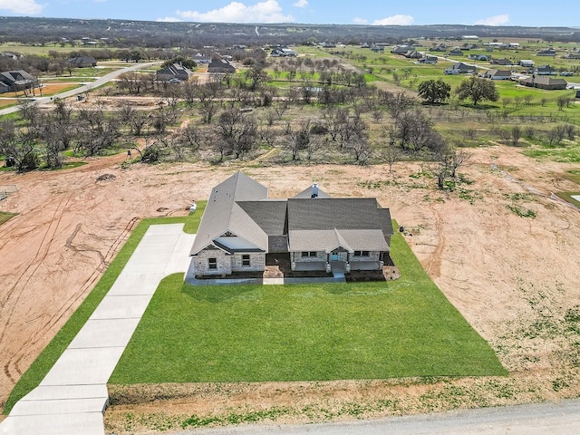 405 Red Roan Rdg, Brock, TX 76087 - drone / aerial view
