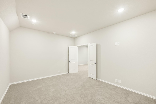 4400 Copper Point Dr, Fort Worth, TX 76036 - carpeted empty room featuring recessed lighting and vaulted ceiling