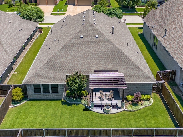 3509 Concord Dr, Melissa, TX 75454 - aerial view of property and surrounding area