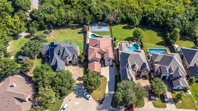 drone / aerial view