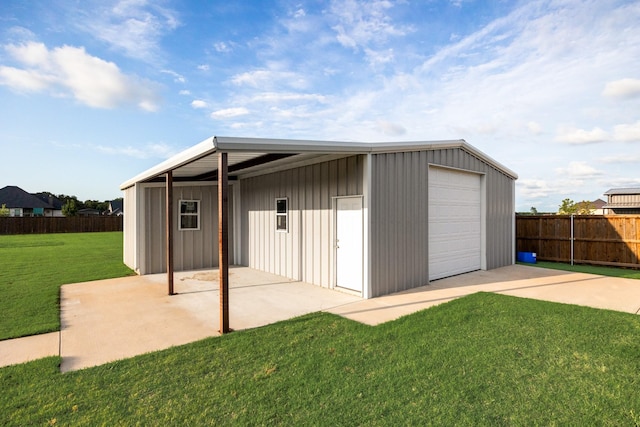 6565 Oak Point Cir, Royse City, TX 75189 - view of detached garage