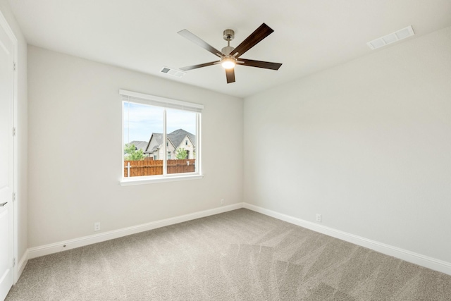 817 Lakewood Ct, Midlothian, TX 76065 - carpeted empty room featuring a ceiling fan and baseboards