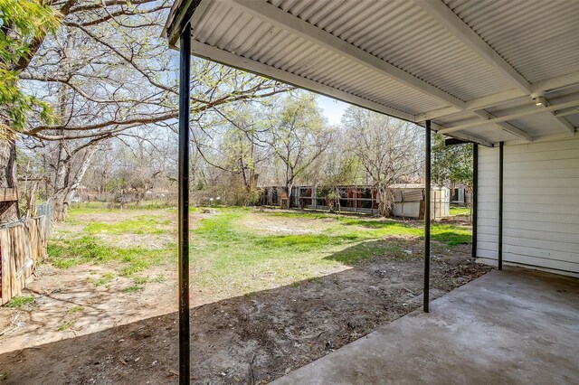 1036 Springer Ave, Fort Worth, TX 76114 - view of yard featuring a patio