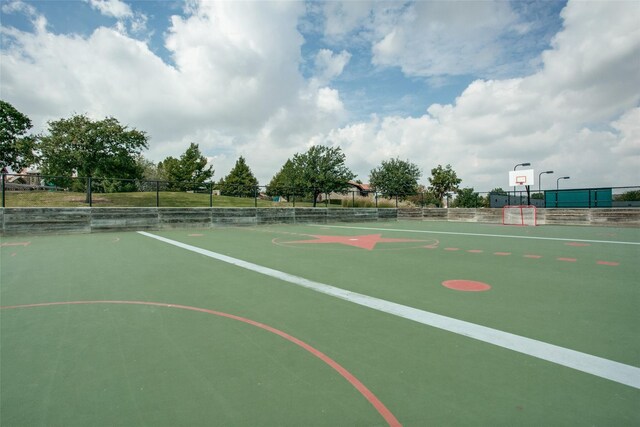 9601 Delmonico Dr, Fort Worth, TX 76244 - view of basketball court with community basketball court