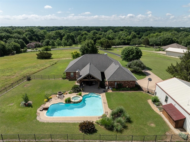 4933 County Road 340, Mckinney, TX 75071 - aerial view featuring a rural view