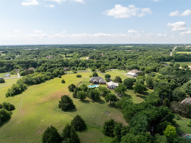4933 County Road 340, Mckinney, TX 75071 - birds eye view of property featuring a view of trees