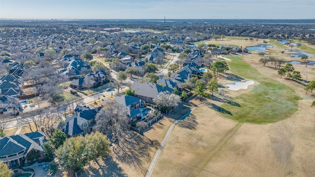 1630 Oak Ridge Dr, Corinth, TX 76210 - view of property location with nearby suburban area, a golf course, and a nearby body of water