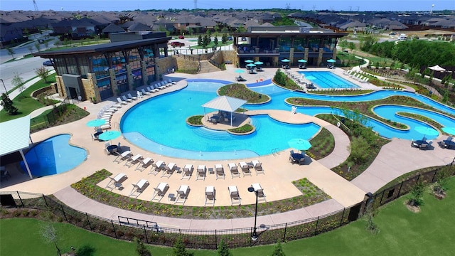 2018 Winners Cir, Wylie, TX 75098 - community pool with fence and a patio