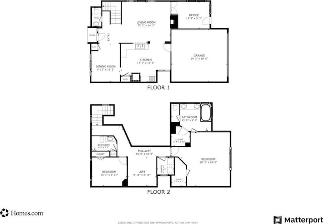 227 Moss Hill Rd, Irving, TX 75063 - floor plan / room layout