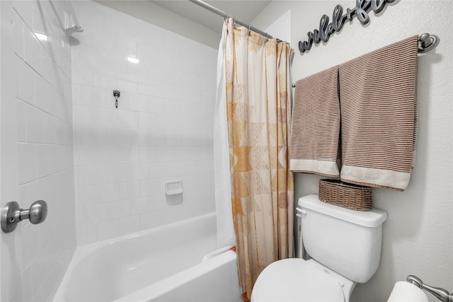 846 Underwood Ln, Celina, TX 75009 - full bathroom featuring toilet and shower / tub combo with curtain