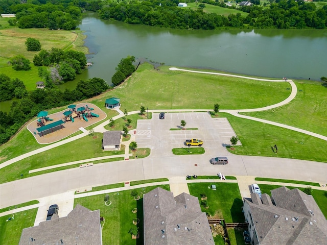1229 Bridgeport Dr, Anna, TX 75409 - drone / aerial view of a large body of water