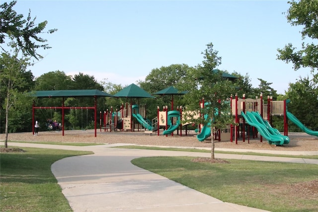 1229 Bridgeport Dr, Anna, TX 75409 - community jungle gym featuring a yard