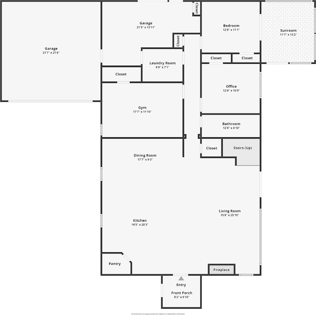 view of layout