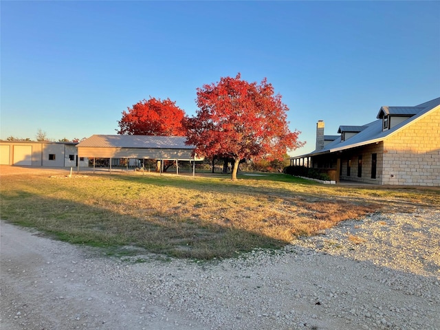 view of yard