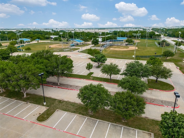 drone / aerial view