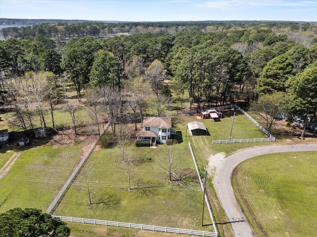 182 Kim St, Mount Vernon, TX 75457 - aerial view with a rural view and a forest view