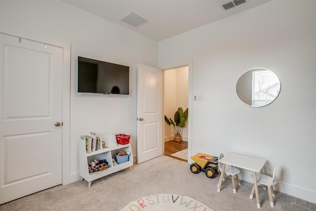 2320 Stella Ln, Northlake, TX 76247 - rec room featuring carpet and baseboards