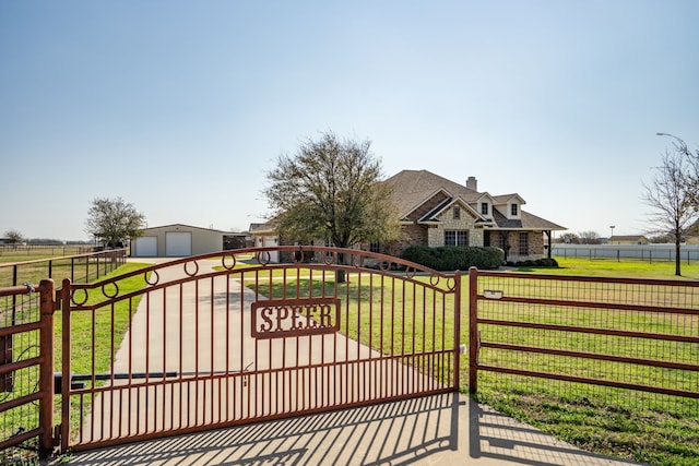 104 Petes Ln, Ponder, TX 76259 - view of gate