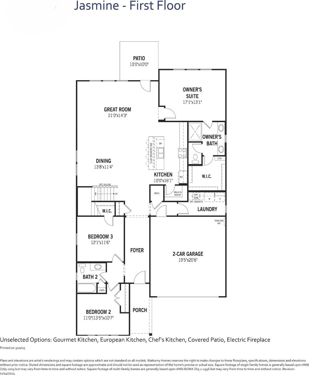 3308 Cross Shore Dr, Anna, TX 75409 - floor plan / room layout