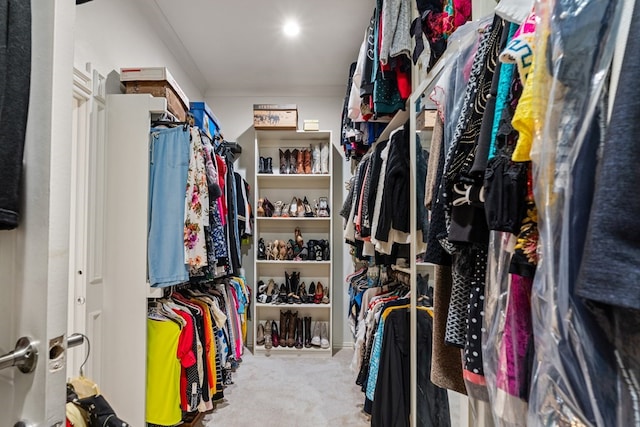 17909 Terrace Dr, Kemp, TX 75143 - walk in closet featuring carpet flooring