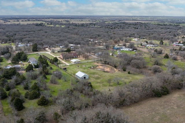 17909 Terrace Dr, Kemp, TX 75143 - aerial view featuring a rural view
