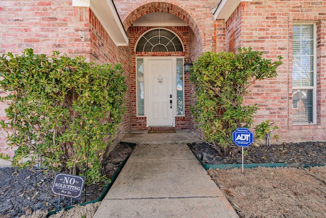 6409 Cypress Ln, Rowlett, TX 75087 - view of exterior entry with brick siding