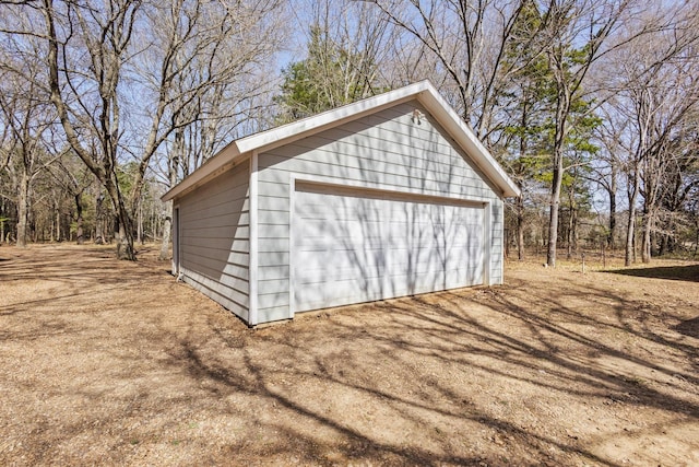 view of outbuilding with an outdoor structure